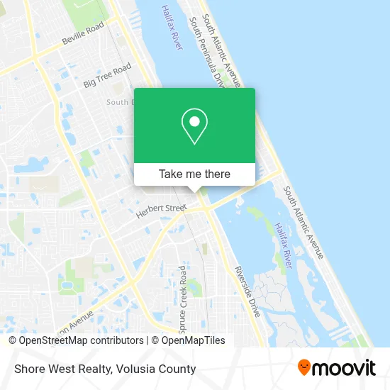Shore West Realty map