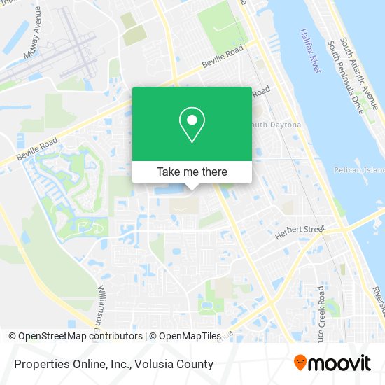 Mapa de Properties Online, Inc.