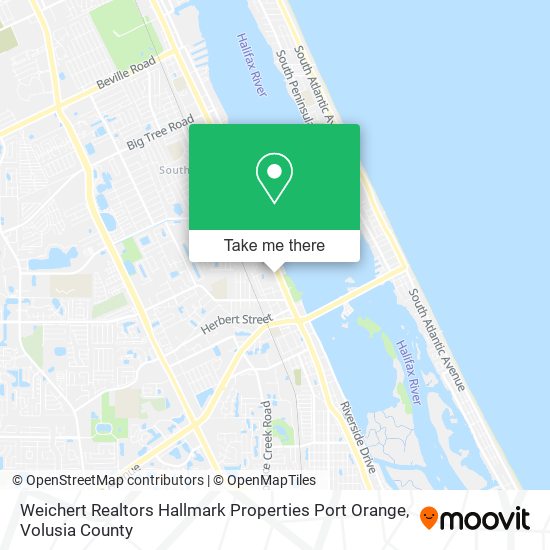 Mapa de Weichert Realtors Hallmark Properties Port Orange