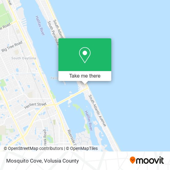 Mapa de Mosquito Cove