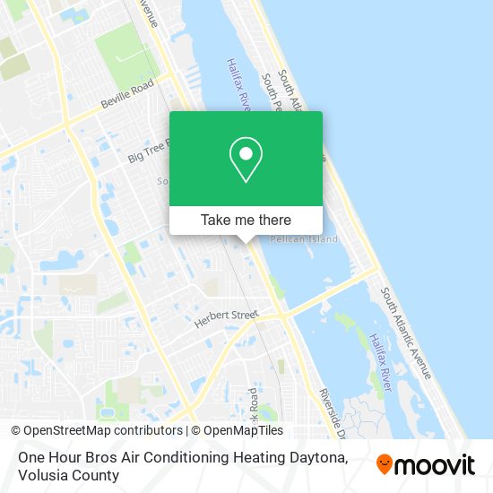 Mapa de One Hour Bros Air Conditioning Heating Daytona