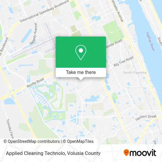 Applied Cleaning Technolo map