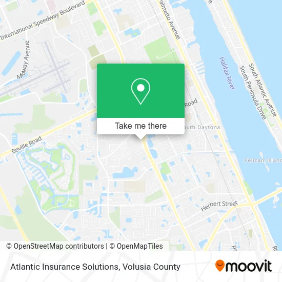 Atlantic Insurance Solutions map