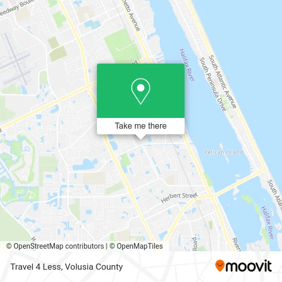 Travel 4 Less map