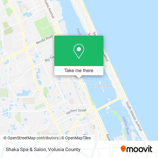 Shaka Spa & Salon map