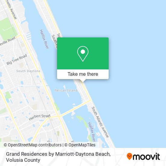 Mapa de Grand Residences by Marriott-Daytona Beach