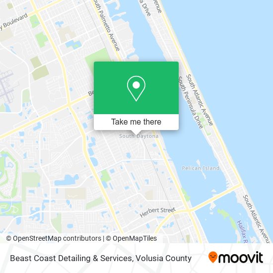 Beast Coast Detailing & Services map