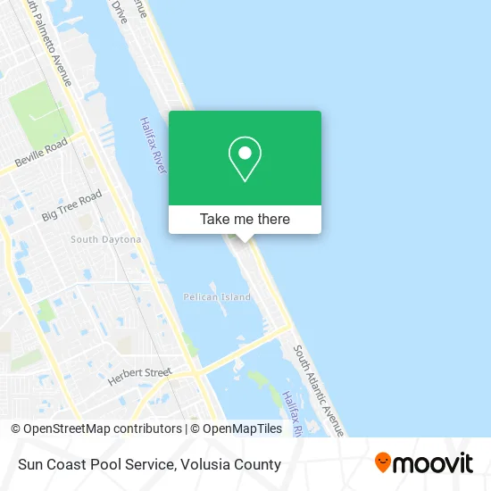 Sun Coast Pool Service map