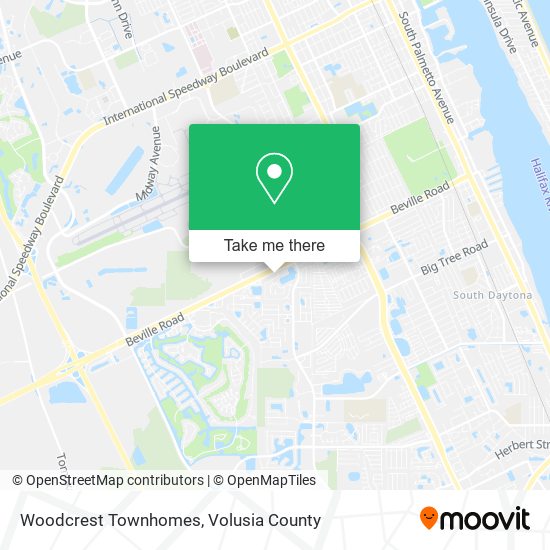 Woodcrest Townhomes map