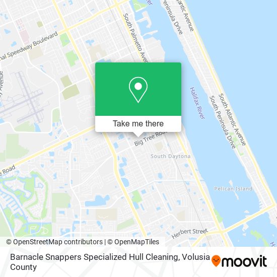 Barnacle Snappers Specialized Hull Cleaning map