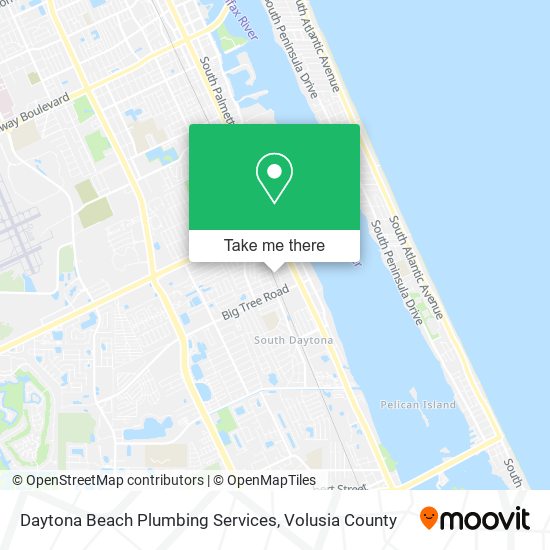 Daytona Beach Plumbing Services map