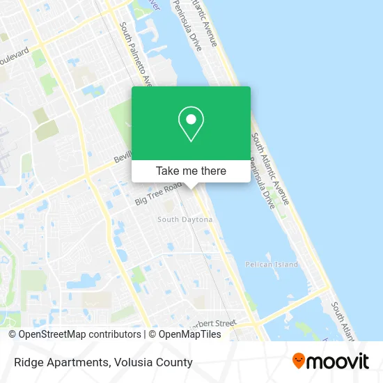 Ridge Apartments map