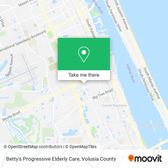 Betty's Progressive Elderly Care map