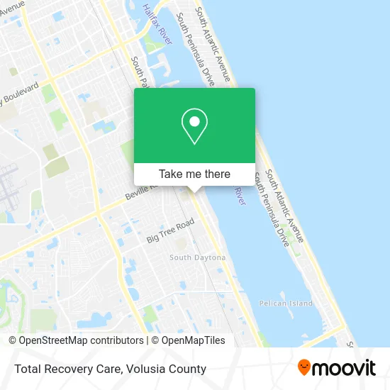 Total Recovery Care map