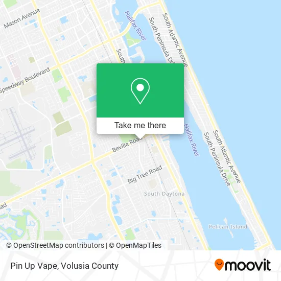 Pin Up Vape map