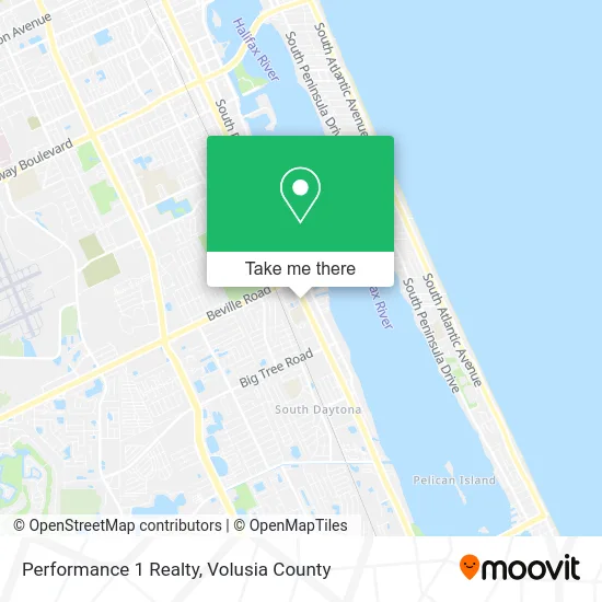 Performance 1 Realty map