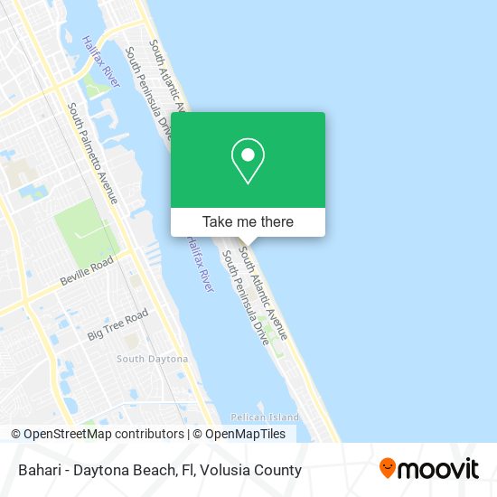 Bahari - Daytona Beach, Fl map