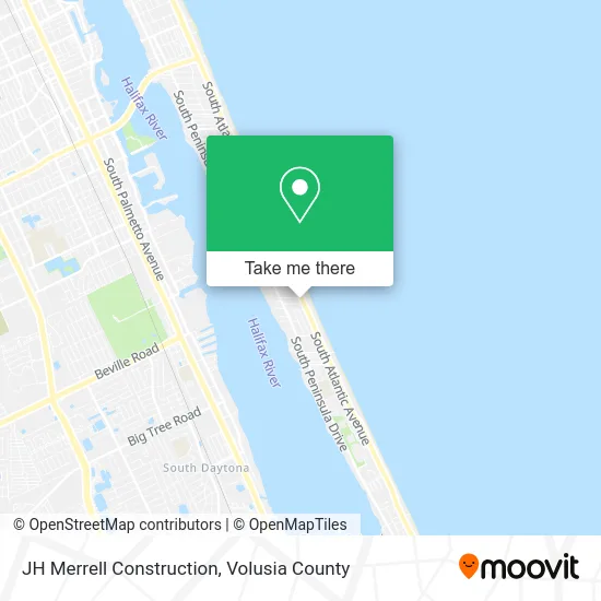 JH Merrell Construction map