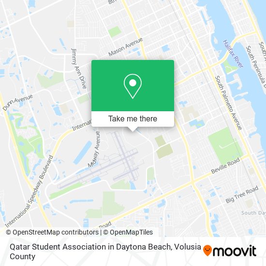 Qatar Student Association in Daytona Beach map