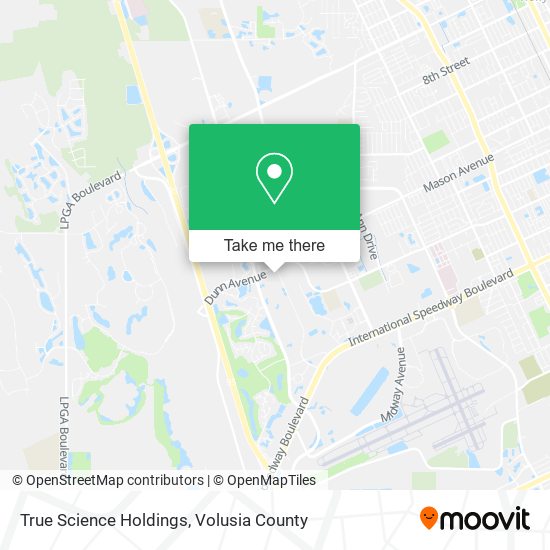 True Science Holdings map