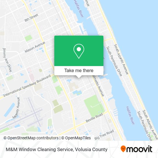 M&M Window Cleaning Service map