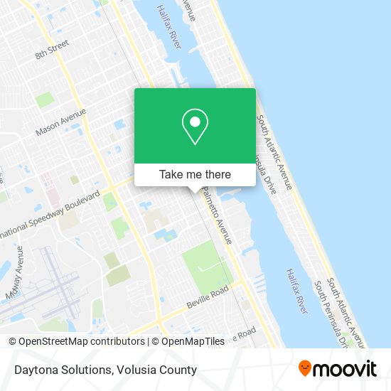 Mapa de Daytona Solutions