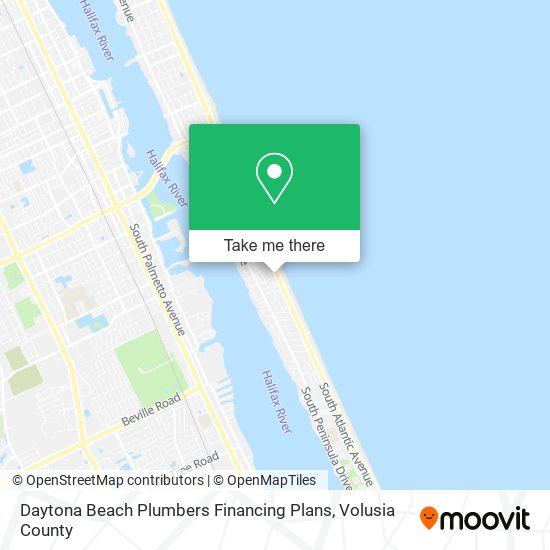 Daytona Beach Plumbers Financing Plans map