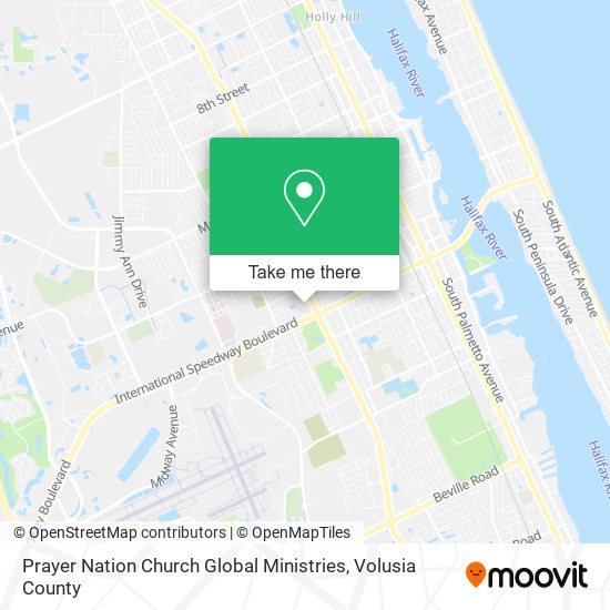 Mapa de Prayer Nation Church Global Ministries