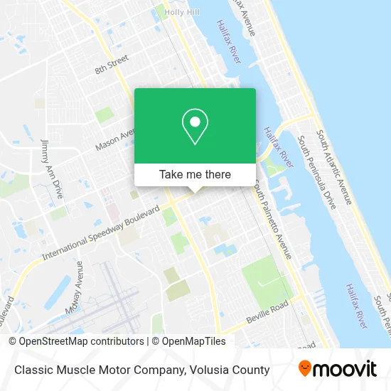 Classic Muscle Motor Company map