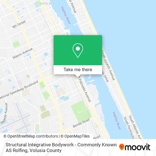 Structural Integrative Bodywork - Commonly Known AS Rolfing map