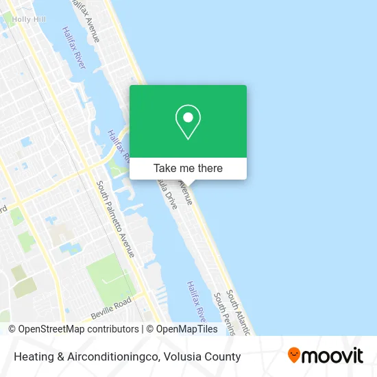 Heating & Airconditioningco map