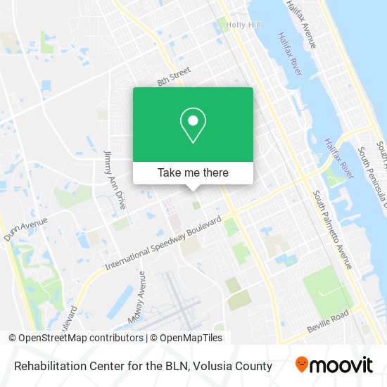 Mapa de Rehabilitation Center for the BLN