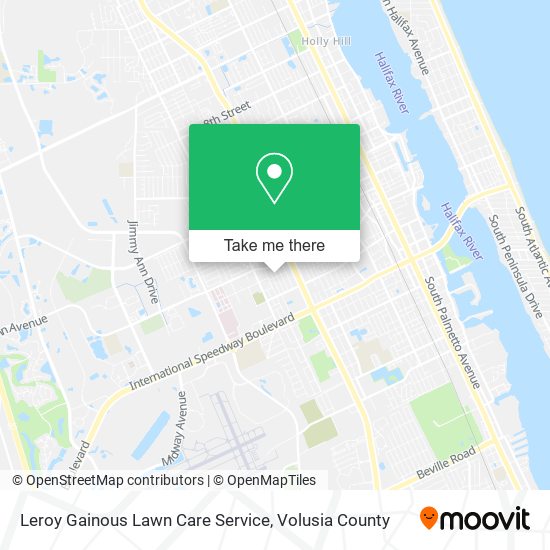 Mapa de Leroy Gainous Lawn Care Service