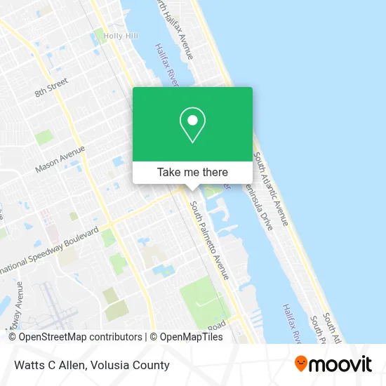 Watts C Allen map