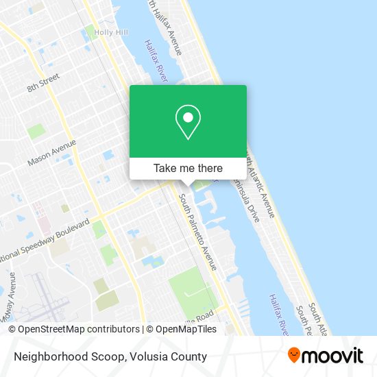 Neighborhood Scoop map
