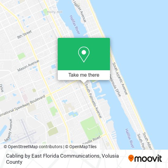 Mapa de Cabling by East Florida Communications