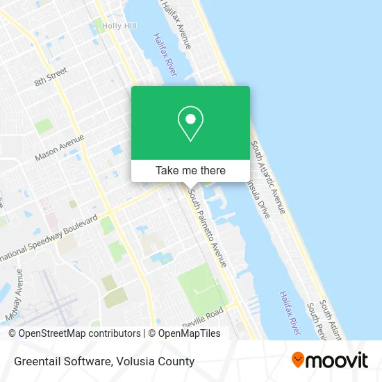 Greentail Software map