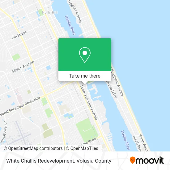 White Challis Redevelopment map