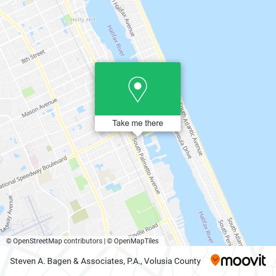 Mapa de Steven A. Bagen & Associates, P.A.
