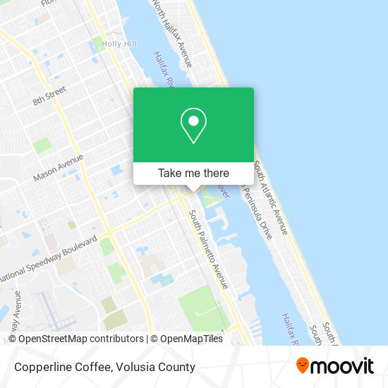 Copperline Coffee map