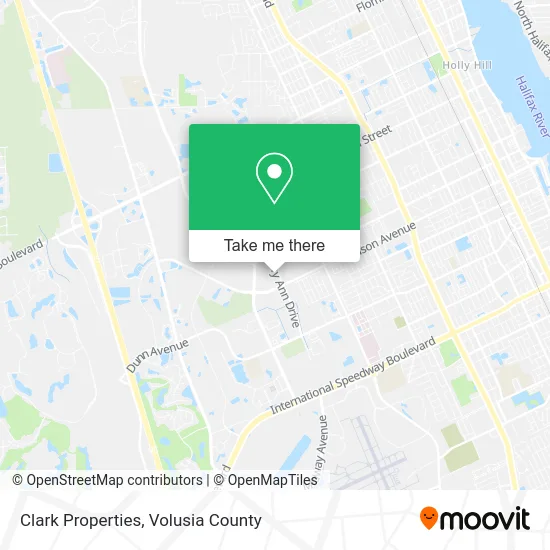 Clark Properties map