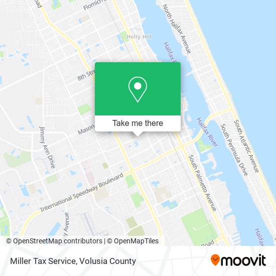Mapa de Miller Tax Service