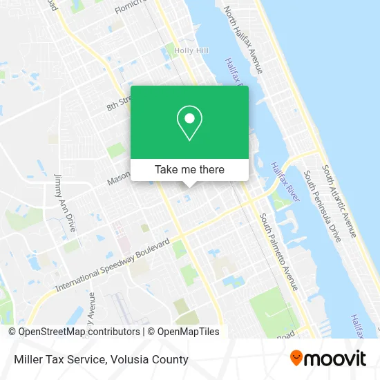 Miller Tax Service map