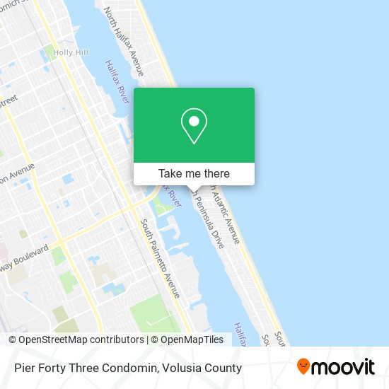 Mapa de Pier Forty Three Condomin