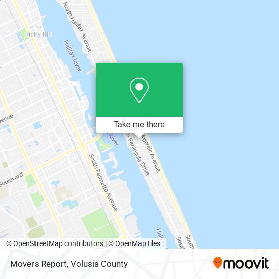 Movers Report map