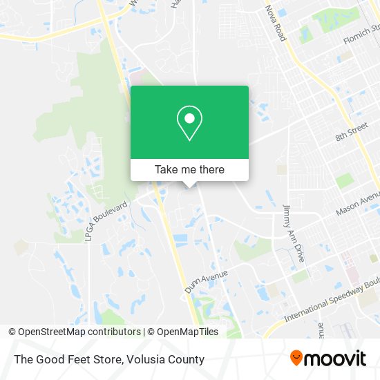 Mapa de The Good Feet Store