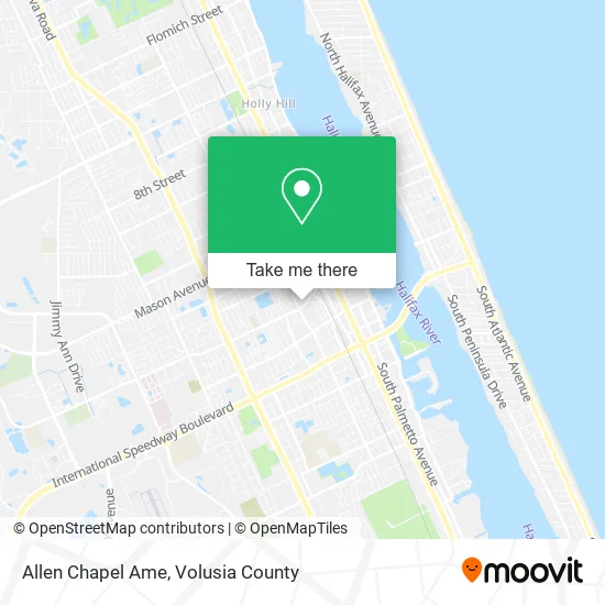 Allen Chapel Ame map