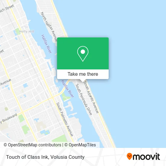 Touch of Class Ink map