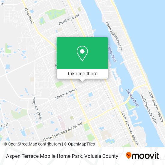 Mapa de Aspen Terrace Mobile Home Park