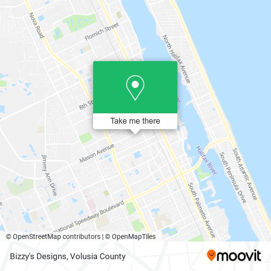 Bizzy's Designs map